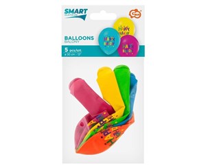 Obrazek Balony Happy Birthday 30cm 5szt