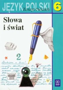 Obrazek Słowa i świat 6 Język polski Zeszyt ćwiczeń Szkoła podstawowa