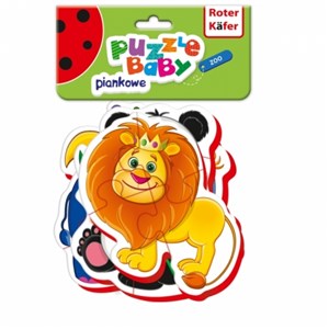 Obrazek Puzzle 16 piankowe baby Zoo RK1102-02