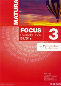 Obrazek Matura Focus 3 SB + MyEngLab PEARSON