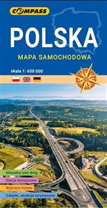 Obrazek Polska mapa samochodowa 1:650 000