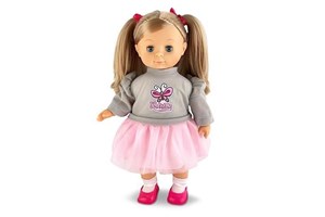 Bild von Lalka Natalia mówi po polsku w szarym sweterku 39 cm
