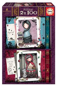 Bild von Puzzle 2x100 Santoro Gorjuss G3