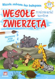 Obrazek Wesołe zwierzęta. Malowanki wodne