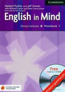 Obrazek English in Mind 3 Workbook + CD Gimnazjum