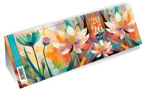 Bild von Kalendarz 2026 ze spiralką 1/2 formatu A4 poziomy