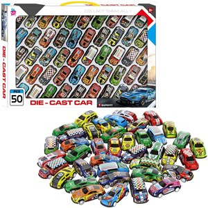 Bild von Auta metal pull back 50szt