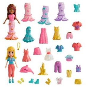 Bild von Polly Pocket Zestaw modowy duży z 2 lalkami HKV96