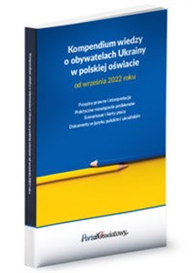 Obrazek Kompendium wiedzy o obywatelach Ukrainy w polskiej oświacie od września 2022 roku