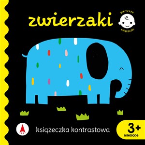 Obrazek Zwierzaki. Książeczka kontrastowa. Pierwsze książeczki