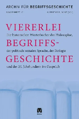 Obrazek VIERERLEI BEGRIFFSGESCHICHTE