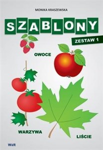 Bild von Szablony - Zestaw 1 - Owoce, warzywa, liście