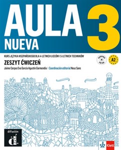 Obrazek Aula Nueva 3 Język hiszpański Zeszyt ćwiczeń Liceum technikum