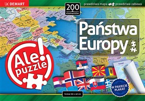 Bild von Puzzle Państwa Europy 200