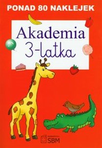 Obrazek Akademia 3 latka Ponad 80 naklejek