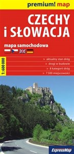 Bild von Czechy i Słowacja mapa samochodowa 1:600 000 Czechy i Słowacja - mapa samochodowa 1:600 000