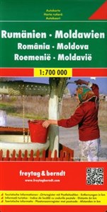 Obrazek Rumunia Mołdawia mapa drogowa 1:700 000