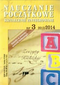 Bild von Nauczanie Początkowe numer 3 2013/2014 Kształcenie zintegrowane