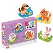 Pokaż szczegóły dla Puzzle 3w1 Zwierzaki Puzzle 3w1... - Ksiegarnia w niemczech