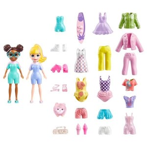 Bild von Polly Pocket Zestaw modowy duży z 2 lalkami HRD61