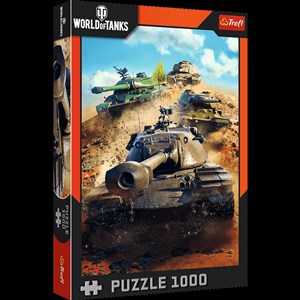 Obrazek Puzzle World of Tanks: Czołgi w boju 1000