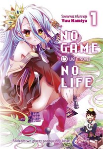 Obrazek No Game No Life. Light Novel. Tom 1