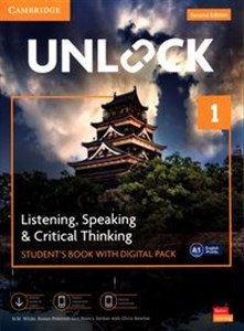 Bild von Unlock 1 Listening, Speaking & Critical Thinking Student's Book with Digital Pack poziom A1