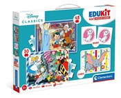 Pokaż szczegóły dla Puzzle+ Gra 4w1 Edukit Disney 18290 Polska książka : Puzzle+ Gr...
