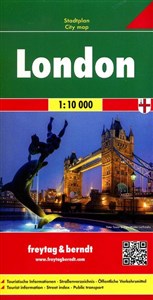 Obrazek London Londres Londen Plan miasta 1:10 000