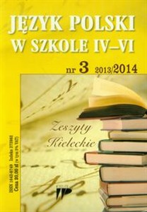 Obrazek Język Polski w Szkole 4-6 numer 3 2013/2014
