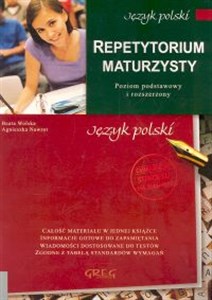 Obrazek Repetytorium maturzysty Język polski Poziom podstawowy i rozszerzony