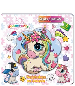 Obrazek Najsłodsze na świecie. Moje Jednorożce. Książka z puzzlami