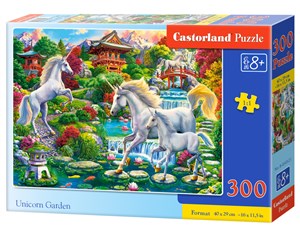 Obrazek Puzzle 300 Unicorn Garden CASTOR