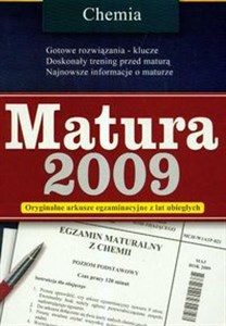 Obrazek Matura 2009 Chemia Oryginalne arkusze egzaminacyjne