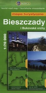 Obrazek Bieszczady i bukovske vrchy Mapa turystyczna 1:70 000