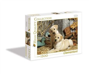 Obrazek Puzzle 1500 High Quality Collection Hunting Dogs
