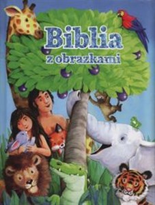 Obrazek Biblia z obrazkami niebieska