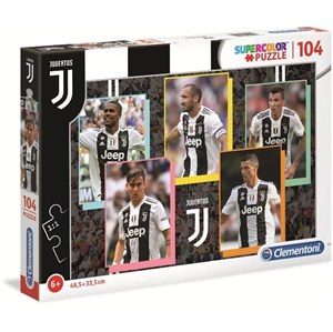 Bild von Puzzle Supercolor Juventus 104
