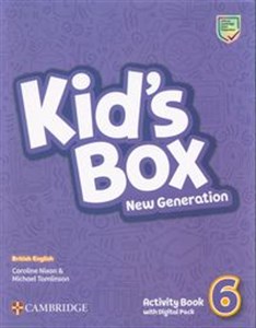 Obrazek Kid's Box New Generation 6 Activity Book with Digital Pack British english
