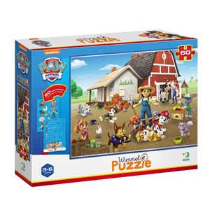 Bild von Puzzle Wimmel 60 Psi Patrol Na farmie