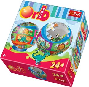 Obrazek Puzzle Orb Dinozaury 24