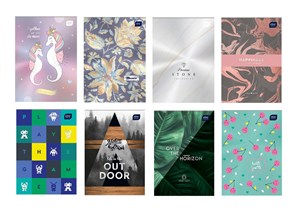 Obrazek Notes A6/100K Metallic (5szt)