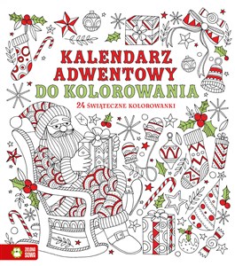 Obrazek Kalendarz adwentowy do kolorowania