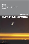 Książka : Nie! Brosz... - Stanisław Cat-Mackiewicz