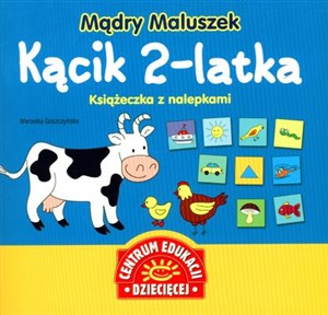 Bild von Mądry Maluszek Kącik 2-latka Książeczka z nalepkami