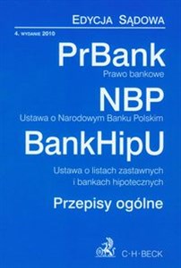 Bild von Prawo bankoweUstawa o Narodowym Banku Polskim Ustawa o listach zastawnych i bankach hipotecznych