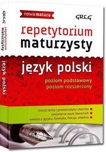 Obrazek Repetytorium maturzysty język polski poziom podstawowy poziom rozszerzony