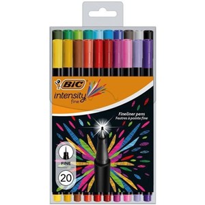 Bild von Cienkopis BIC Intensity Fine mix AST+FUN Etui 20szt