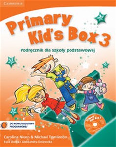 Obrazek Primary Kid's Box 3 Podręcznik z płytą CD szkoła podstawowa