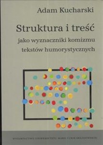 Bild von Struktura i treść jako wyznaczniki komizmu tekstów humorystycznych